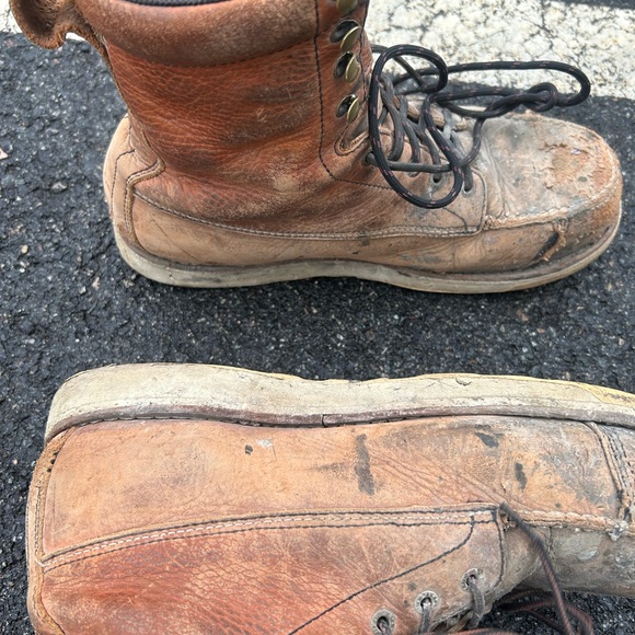 Irish setter wingshooter ST 8 inch mic toe safety toe boots size 10 - Picture 6 of 8